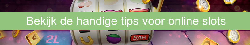 Tips voor het spelen op online slotmachines